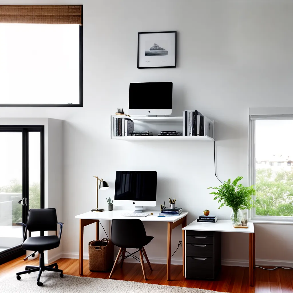 escritorio moderno mesa vidro luminoso