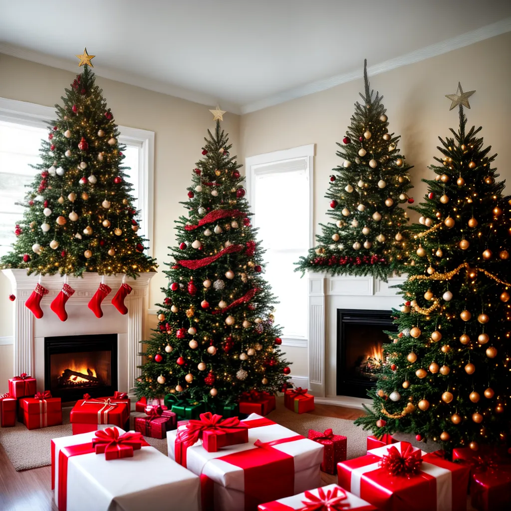 arvore natal decorada sala alegria arvore natal decorada sala alegria