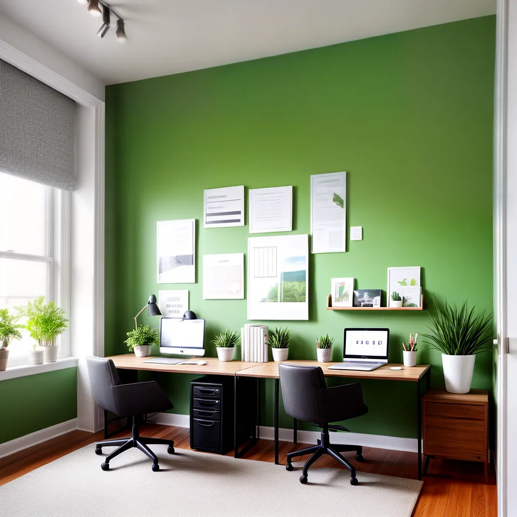 home office organizado produtivo