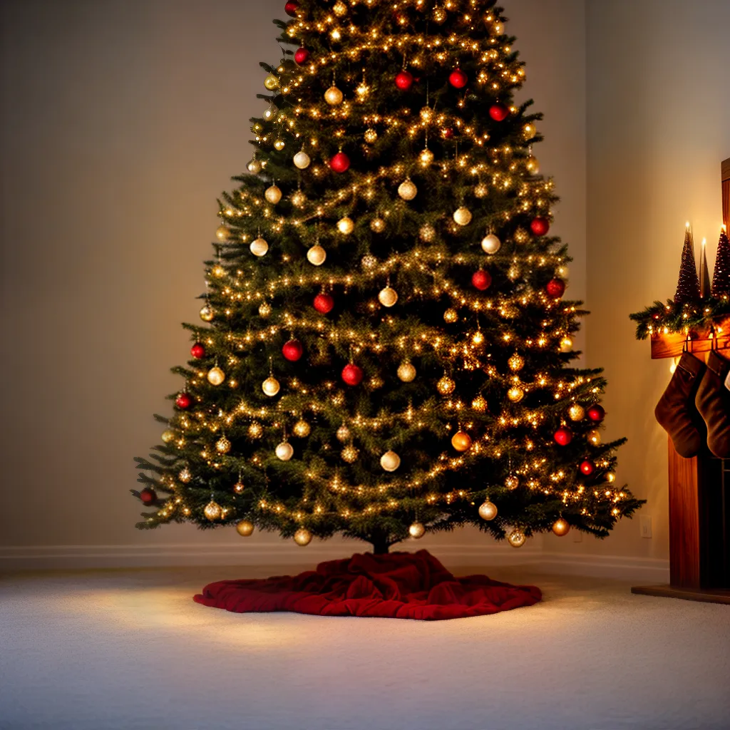 arvore natal iluminada brilho festivo arvore natal iluminada brilho festivo