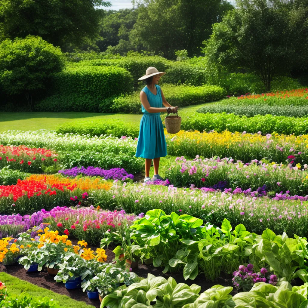 horta sol brilhante gardening colheita