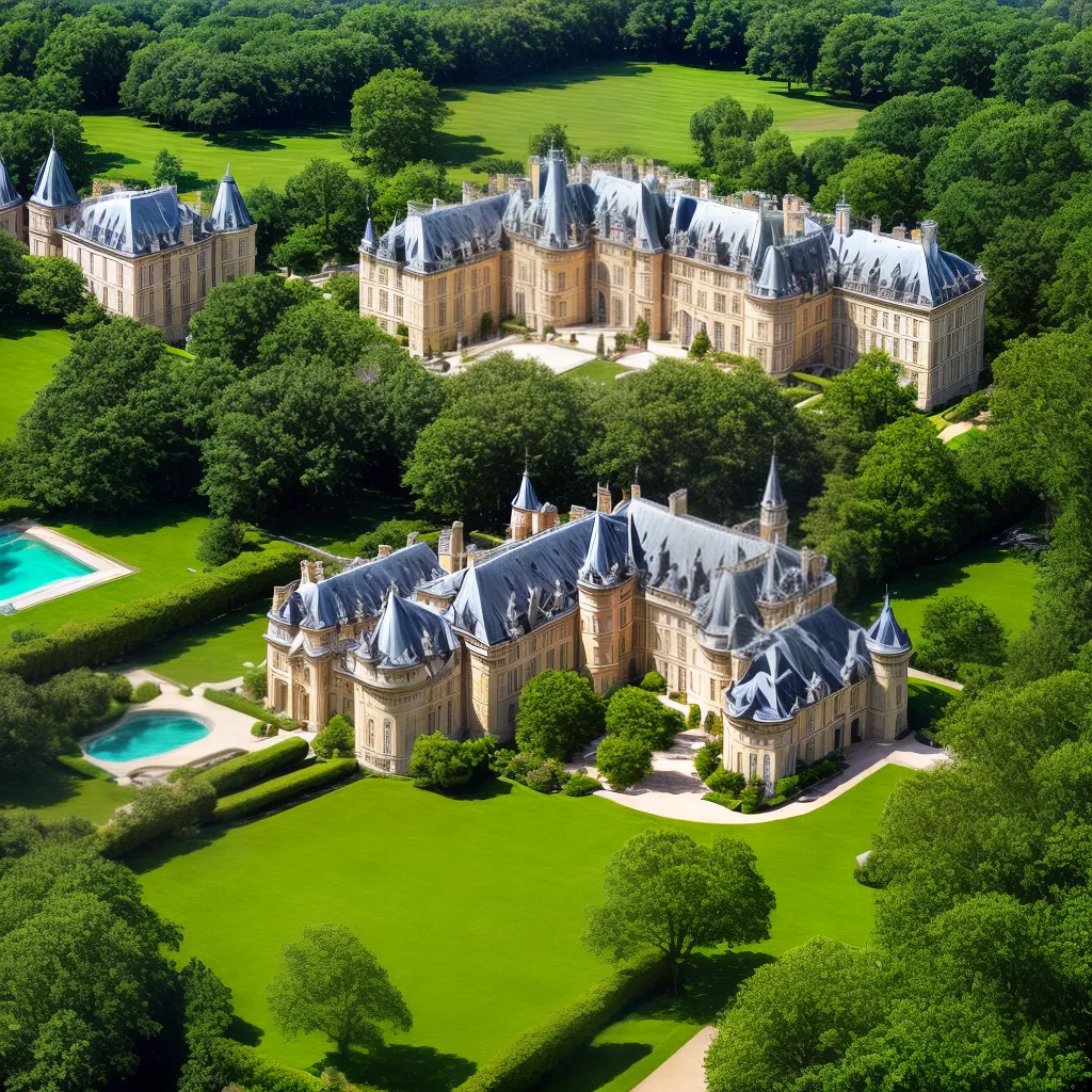 chateau segundo imperio arquitetura francesa