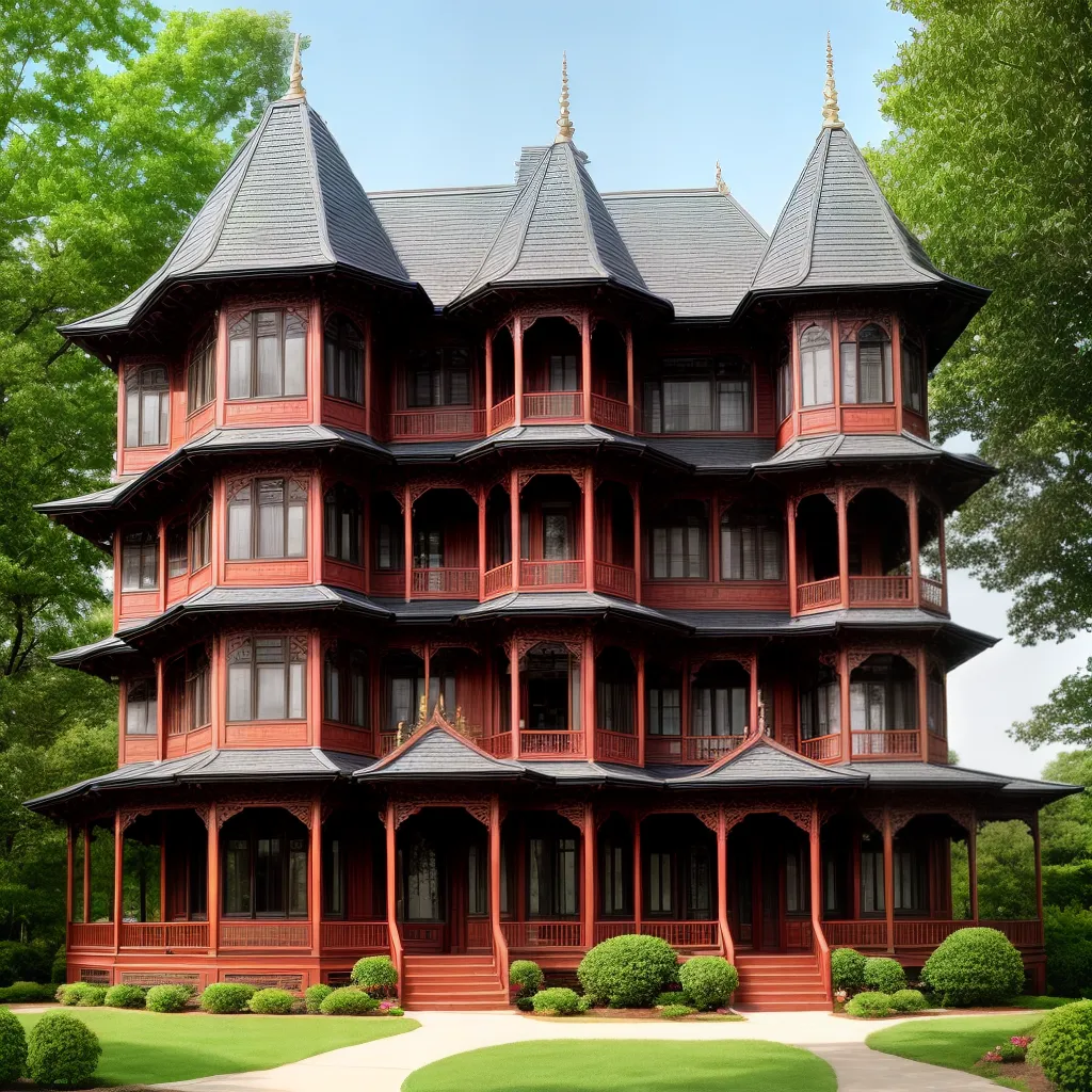 casa vitoriana arquitetura oriental