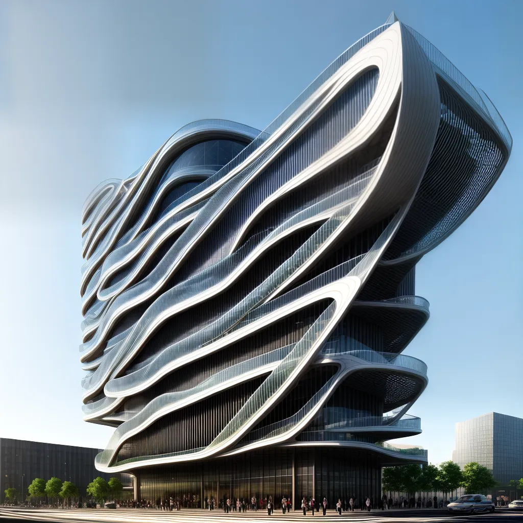 arquitetura parametrica futurista