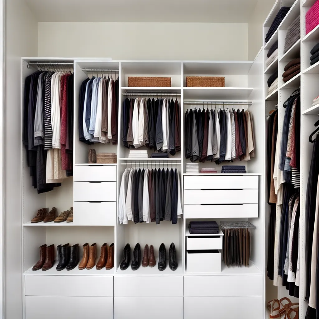 closet organizado branco minimalista closet organizado branco minimalista