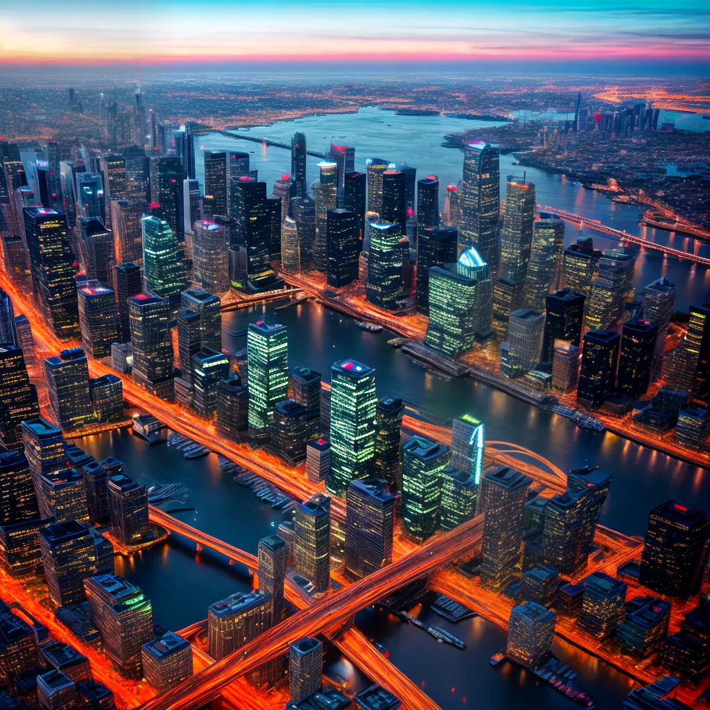 cidade futurista arquitetura parametrica