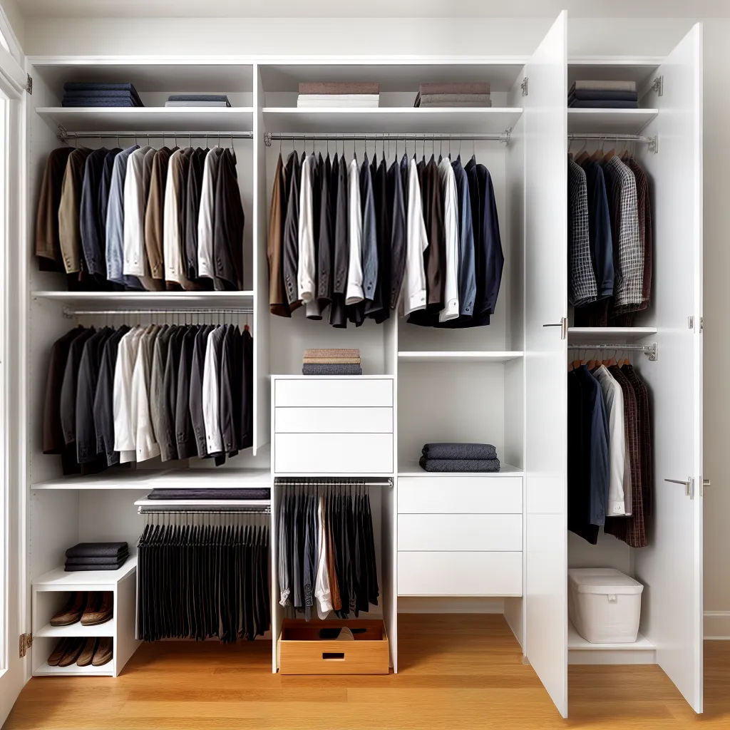 closet organizado moderno closet organizado moderno