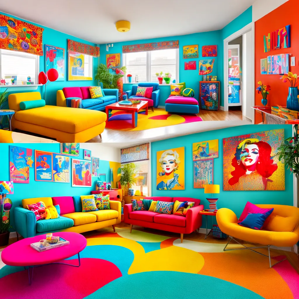 sala ecletica pop art sofa colorido sala ecletica pop art sofa colorido