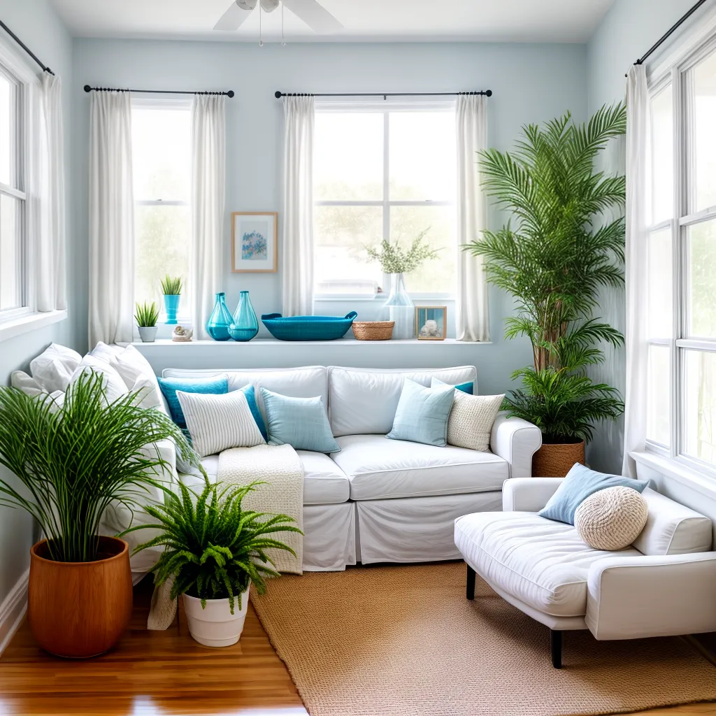 sala arejada decoracao leve verao