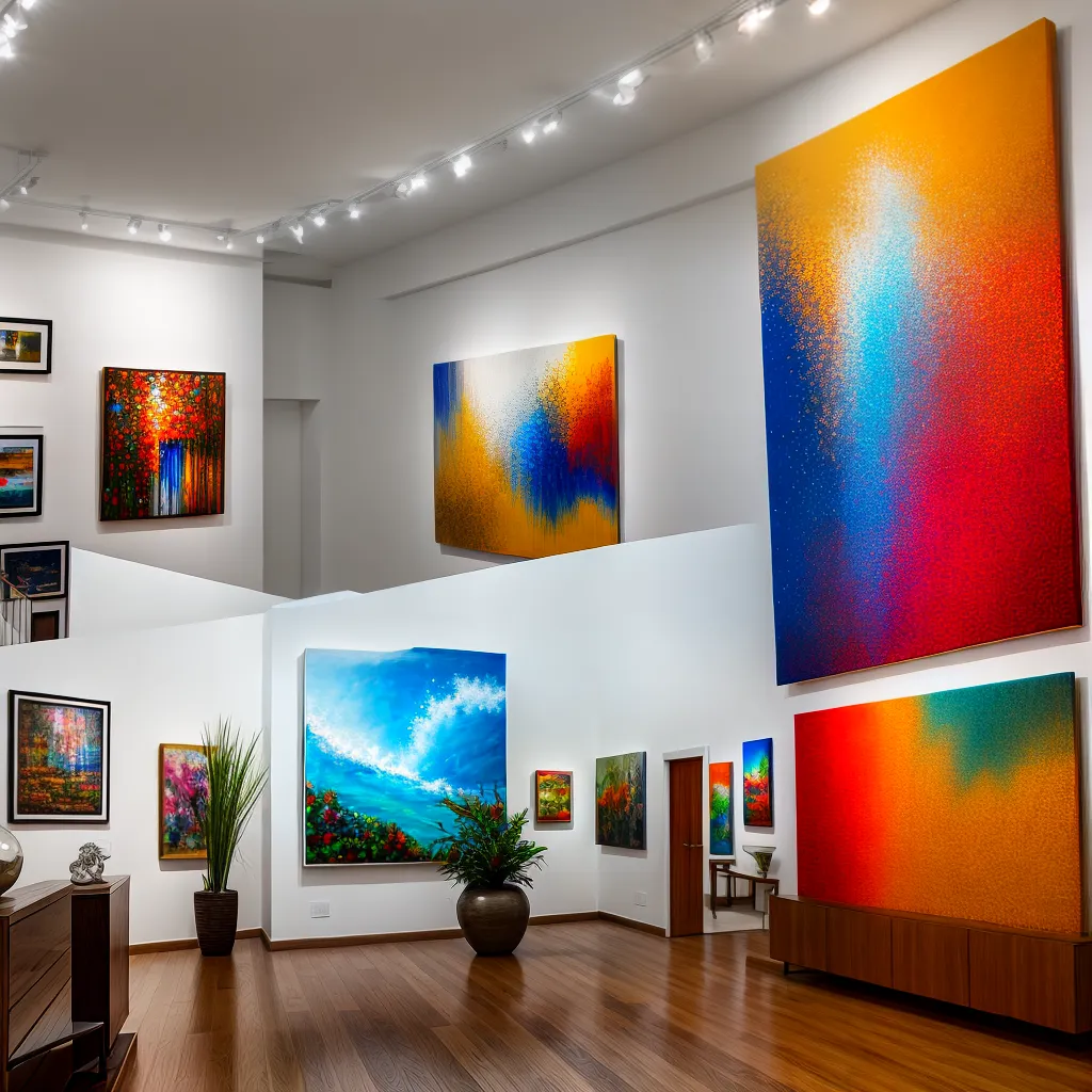 galeria arte colorida iluminada janelas galeria arte colorida iluminada janelas