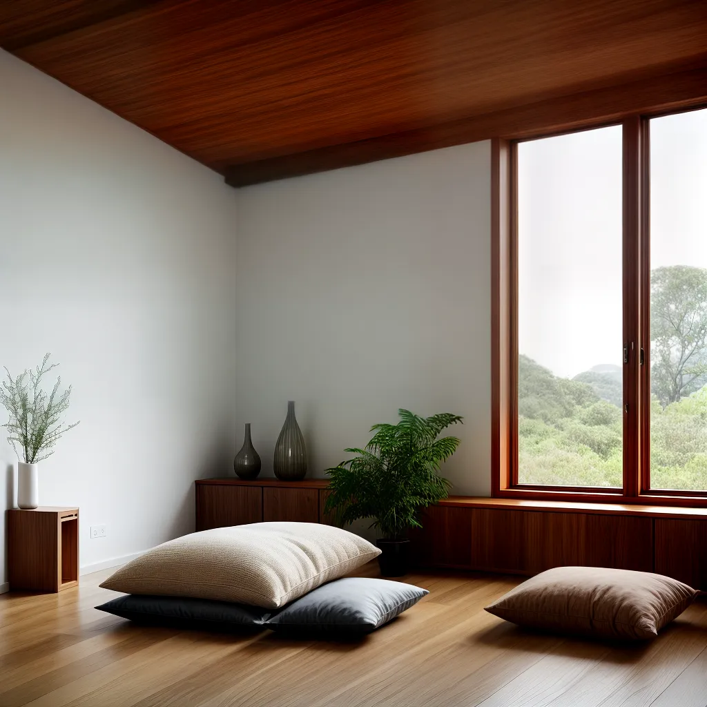 sala meditacao janela luz natureza sala meditacao janela luz natureza