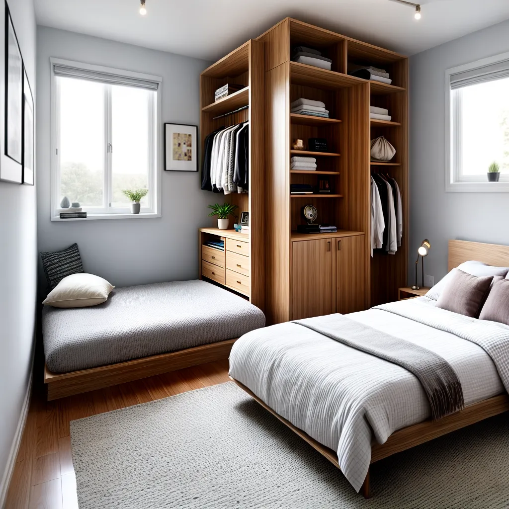 quarto organizado aconchegante produtivo