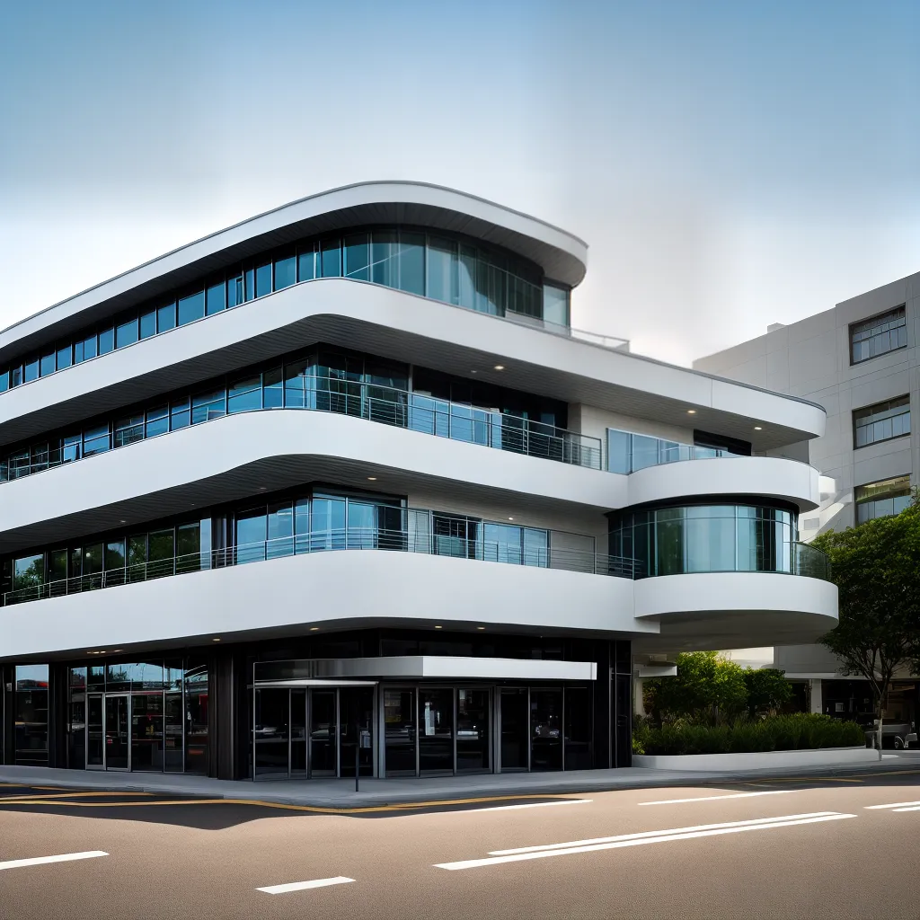 edificio curvo streamline moderne 1