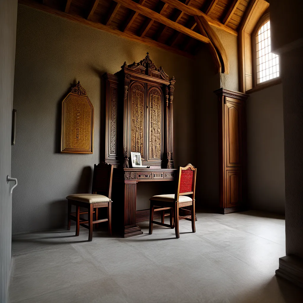 home office castelo medieval