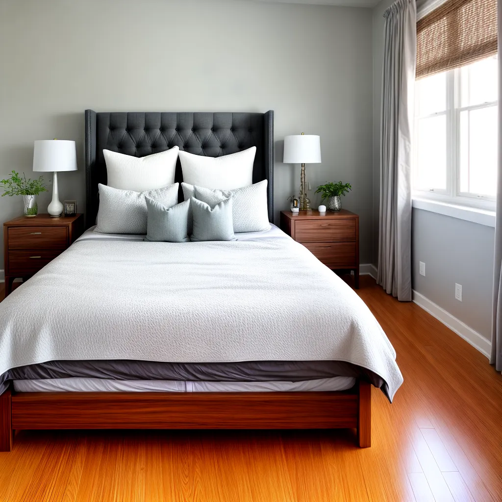 quarto organizacao cama mesa livros closet