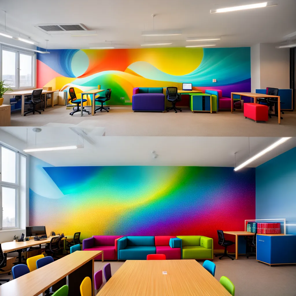 mural coworking colaboracao criatividade mural coworking colaboracao criatividade