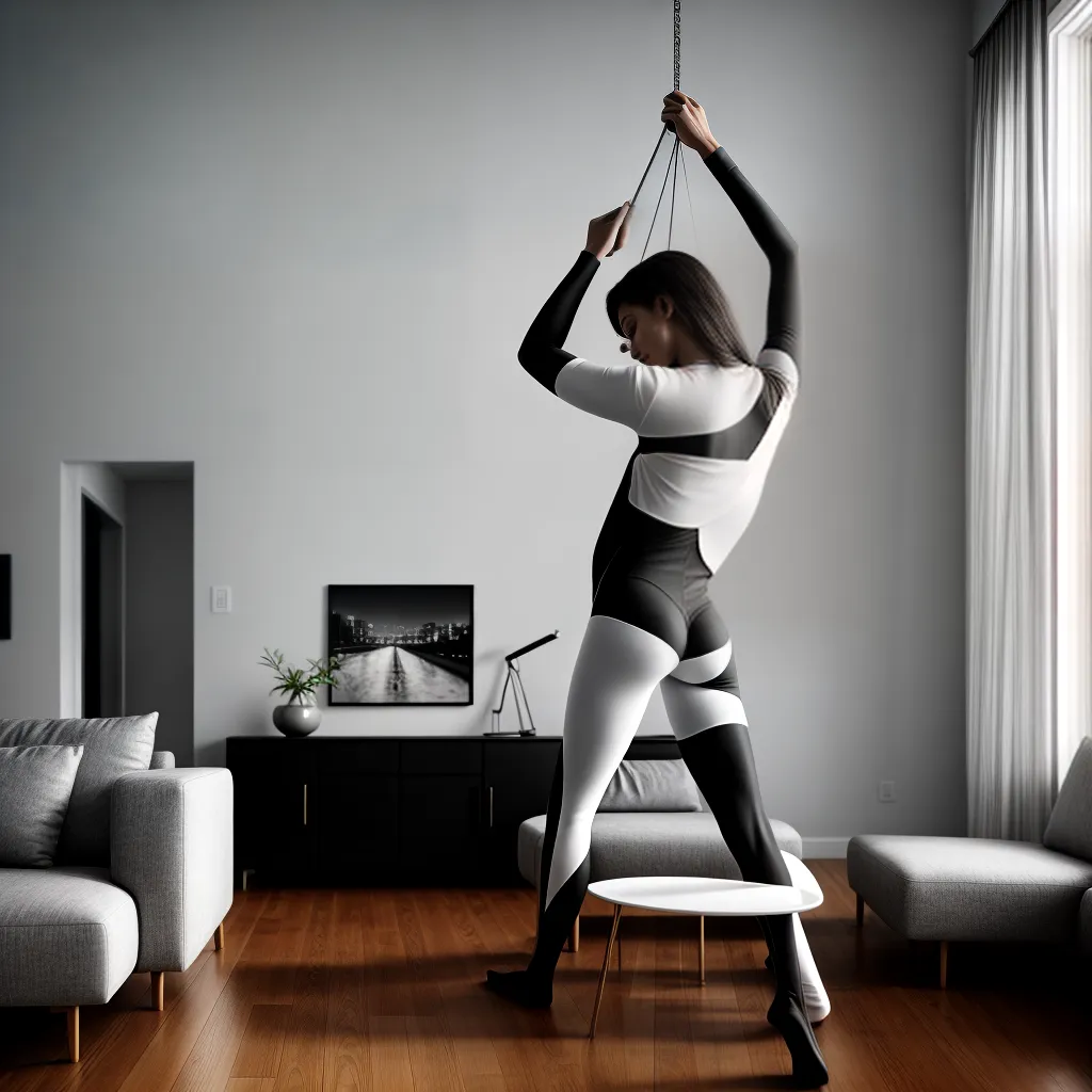 sala minimalista arte mimo