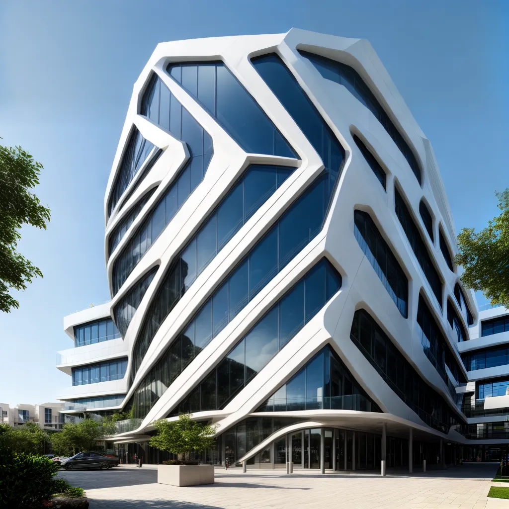 arquitetura octogonal geometria ousada