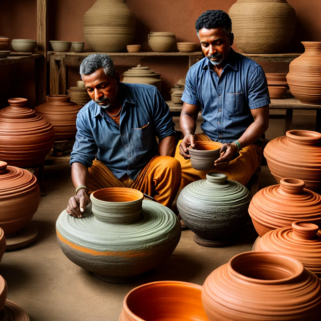 oleiro arte argila roda pottery