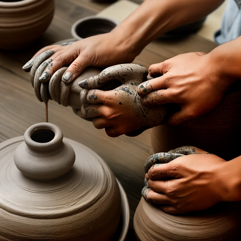 modelando vaso ceramica roda potter modelando vaso ceramica roda potter