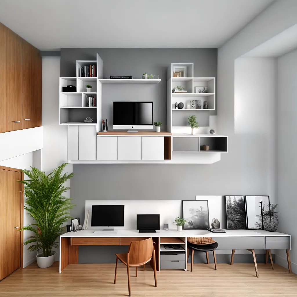 home office estudio design minimalista