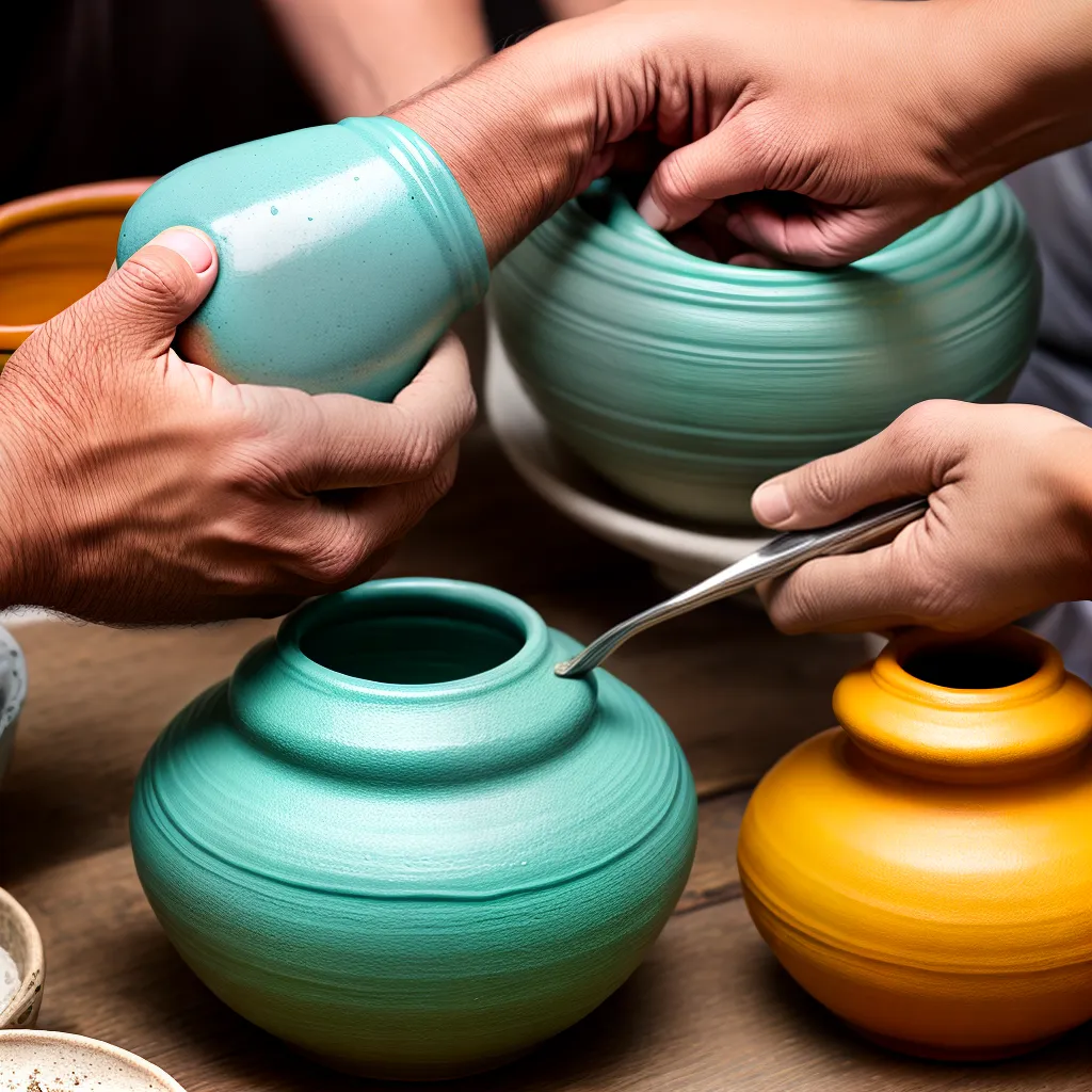 ceramica vaso cores tecnicas potter ceramica vaso cores tecnicas potter