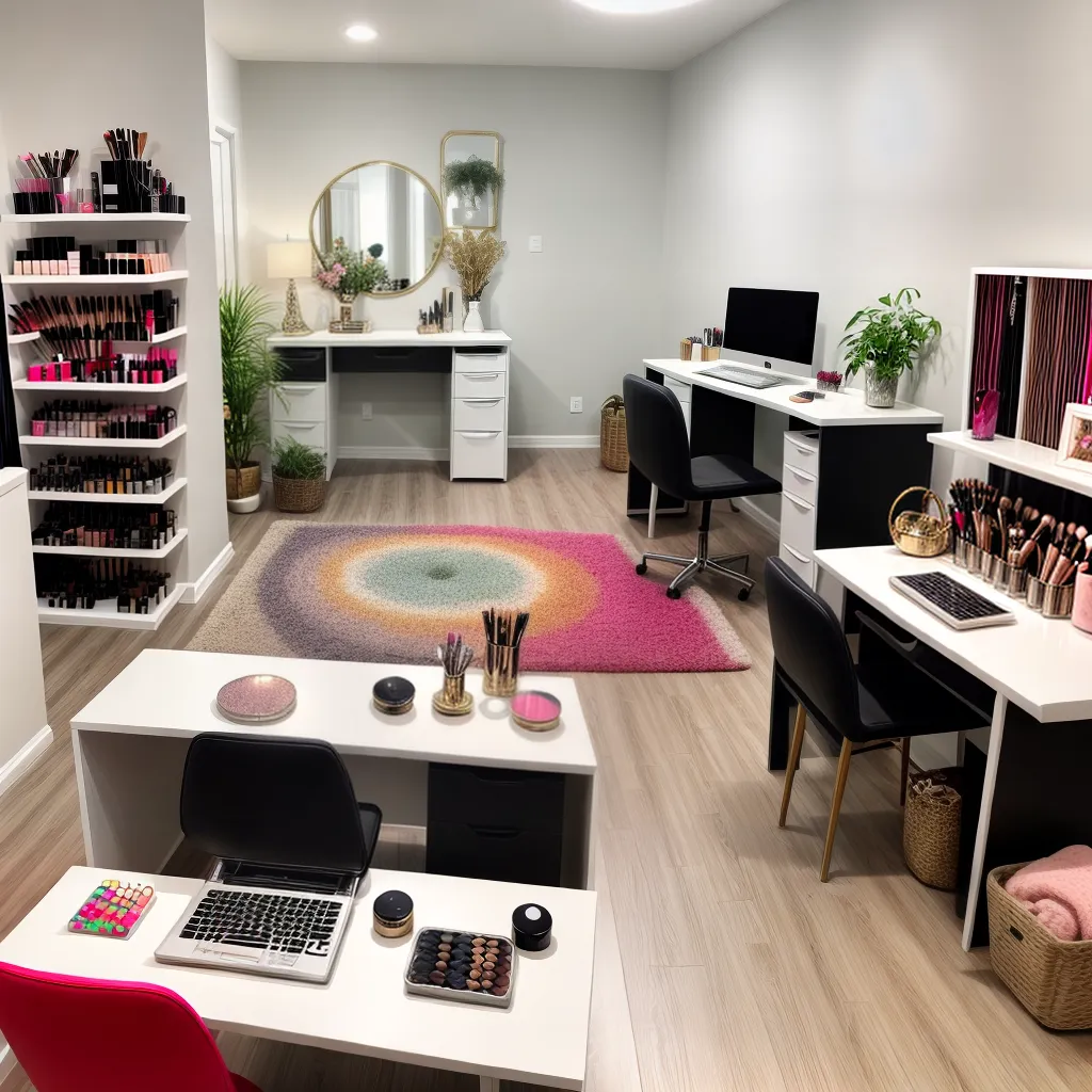 escritorio glamour maquiagem organizado escritorio glamour maquiagem organizado