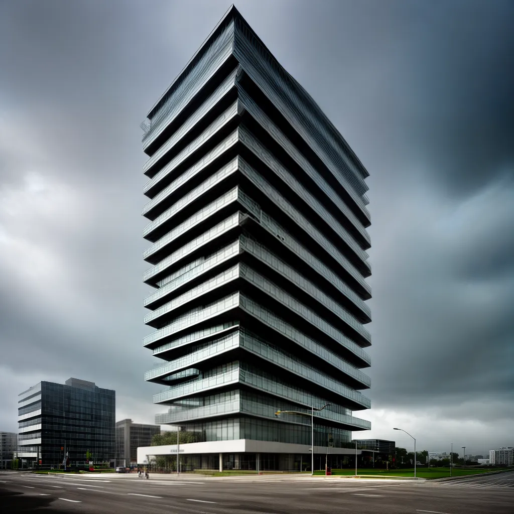 edificio resistente temporal arquitetura