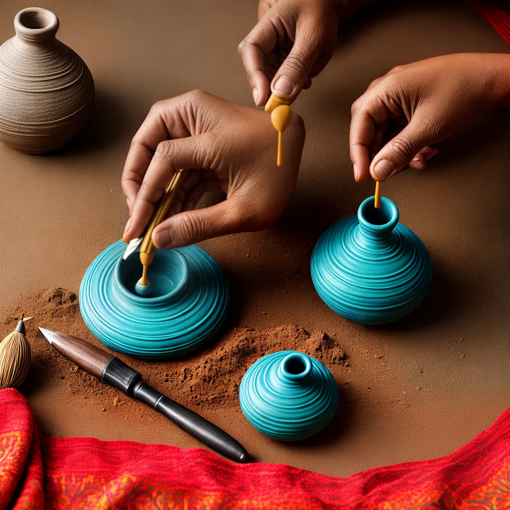 artesao argila arte tradicional