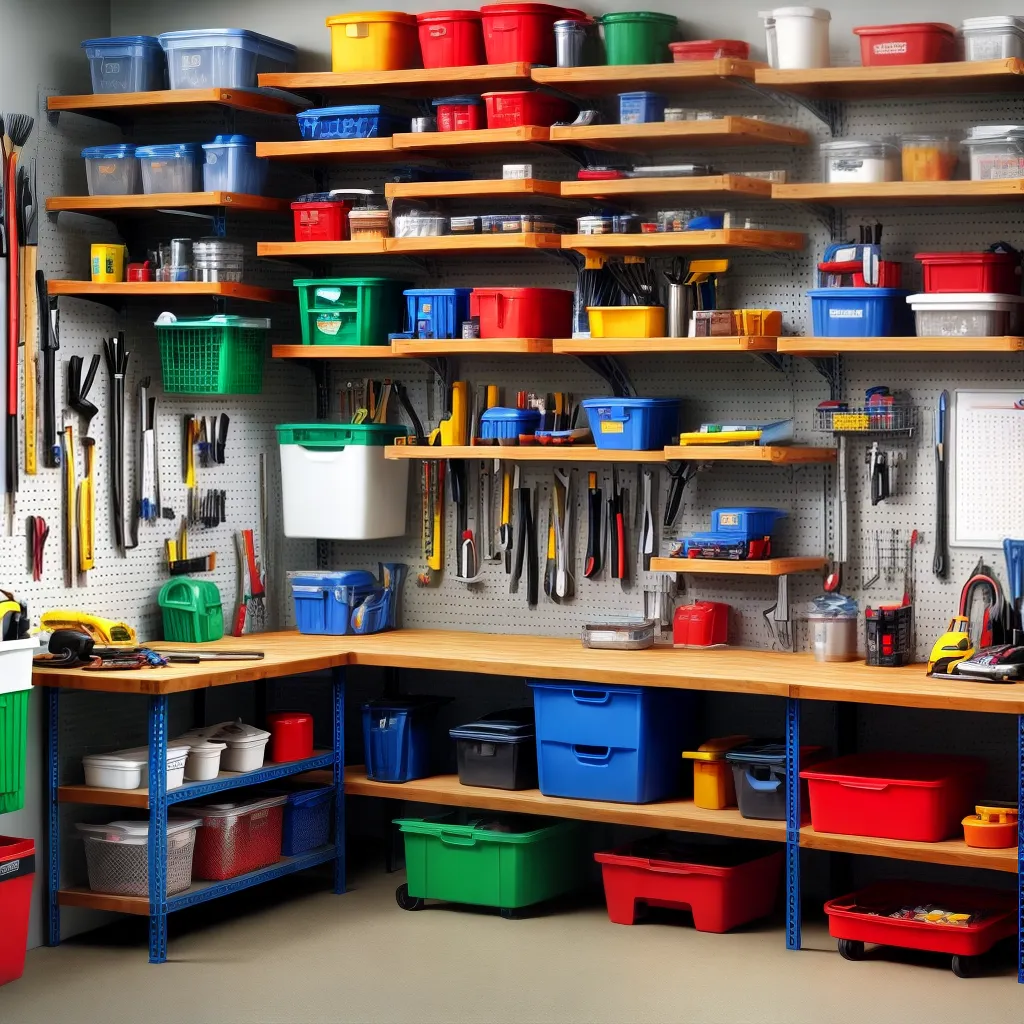 garagem organizada ferramentas prateleiras garagem organizada ferramentas prateleiras