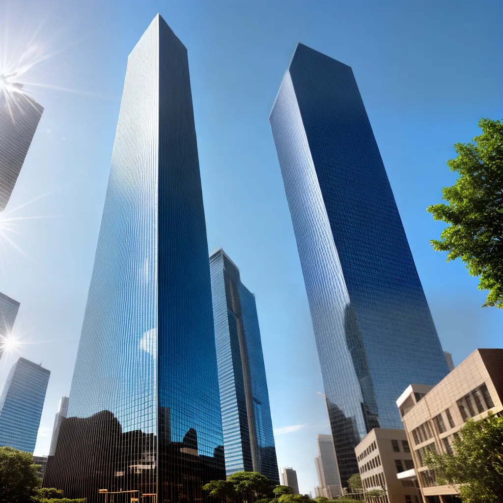 arranha ceu moderno energia renovavel