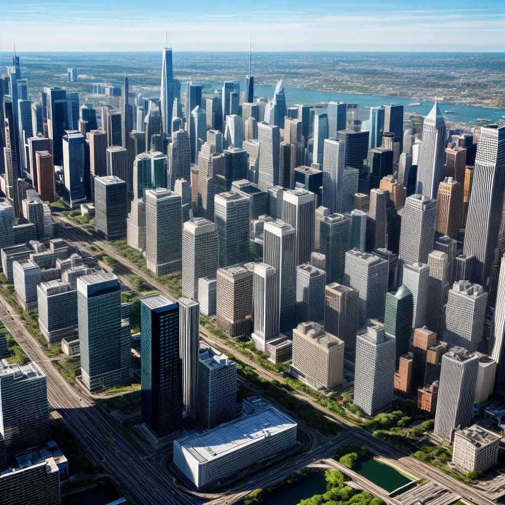 arquitetura moderna eficiente cidade