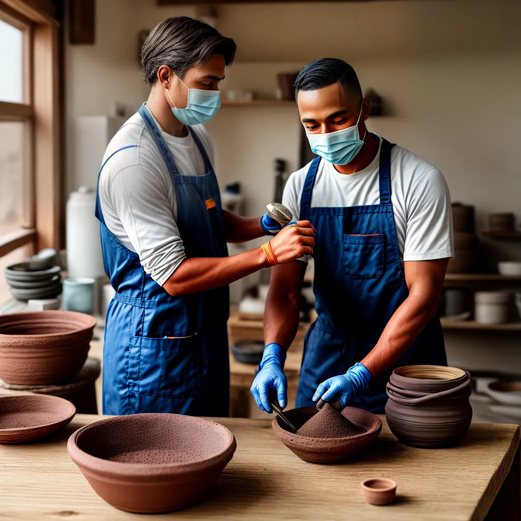 trabalho argila seguranca higiene trabalho argila seguranca higiene