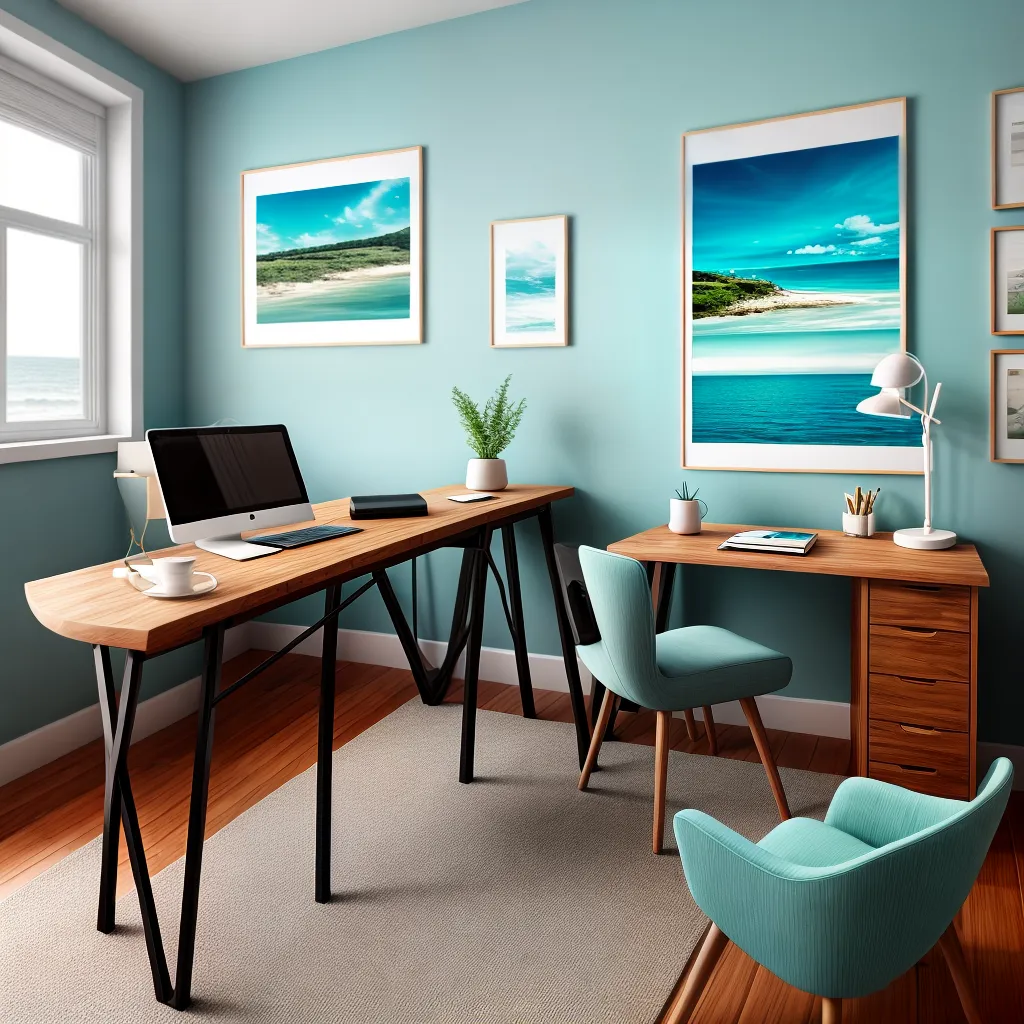 escritorio casa tema oceano escritorio casa tema oceano