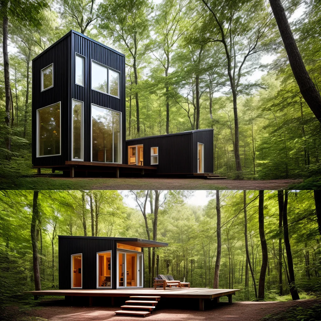 casa pequena floresta design moderno casa pequena floresta design moderno