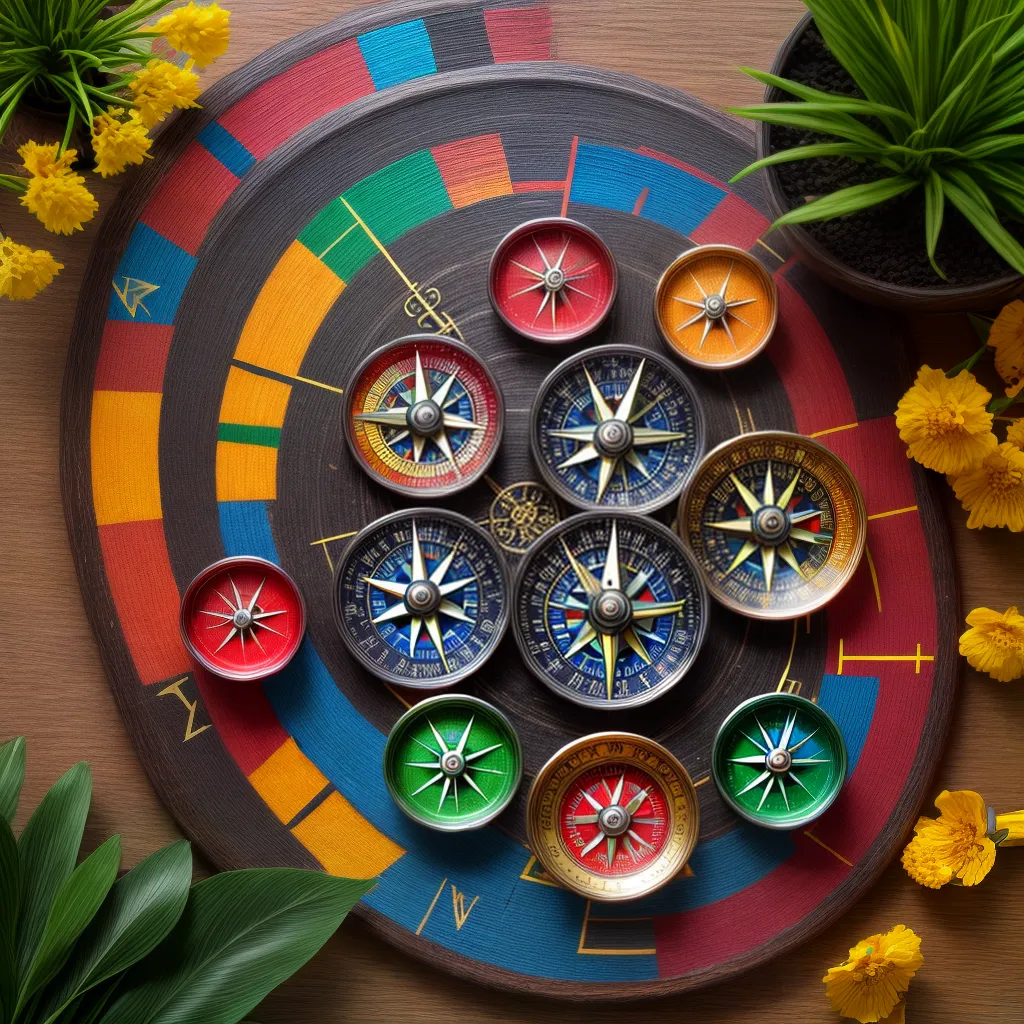 bagua cores simbolos equilibrio