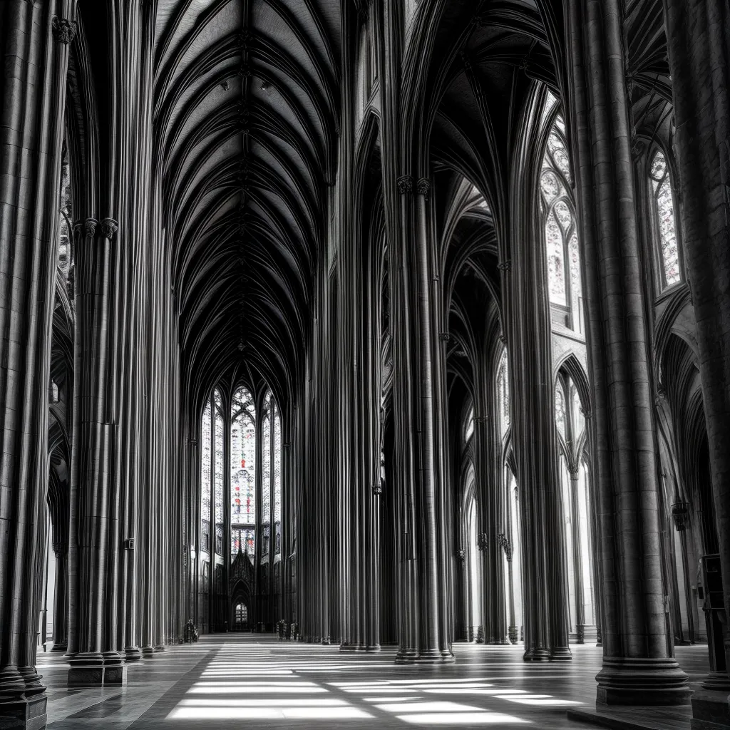 catedral neogotica esplendor sombra catedral neogotica esplendor sombra