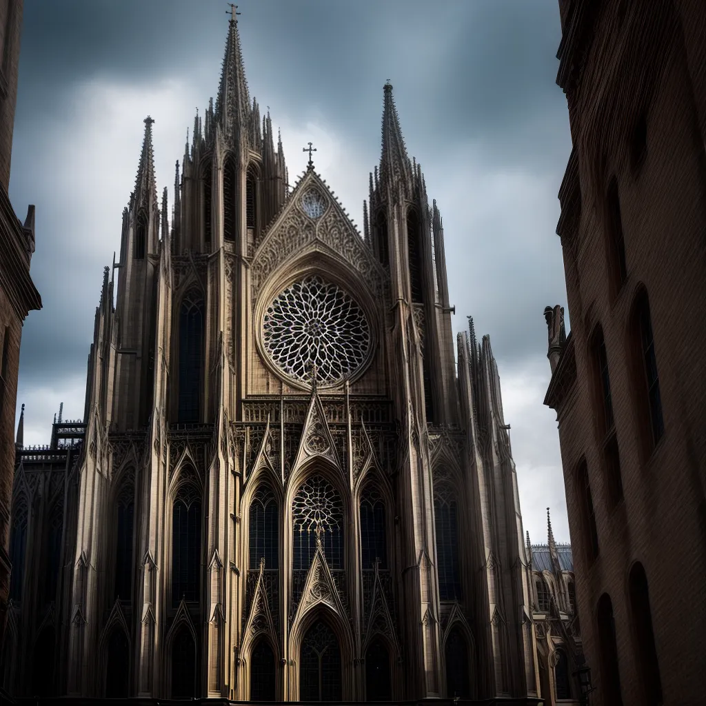 catedral gotica ceu nuvens catedral gotica ceu nuvens