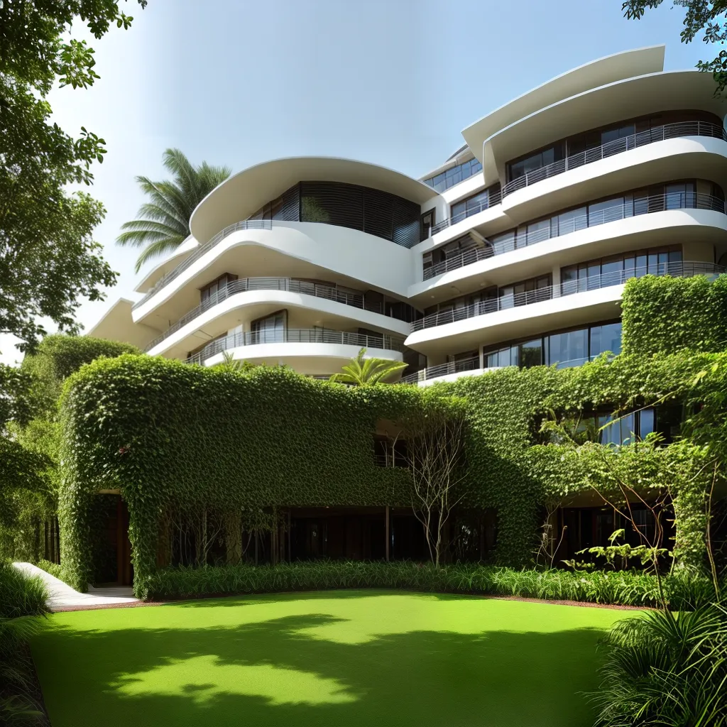 arquitetura natureza verde harmonia