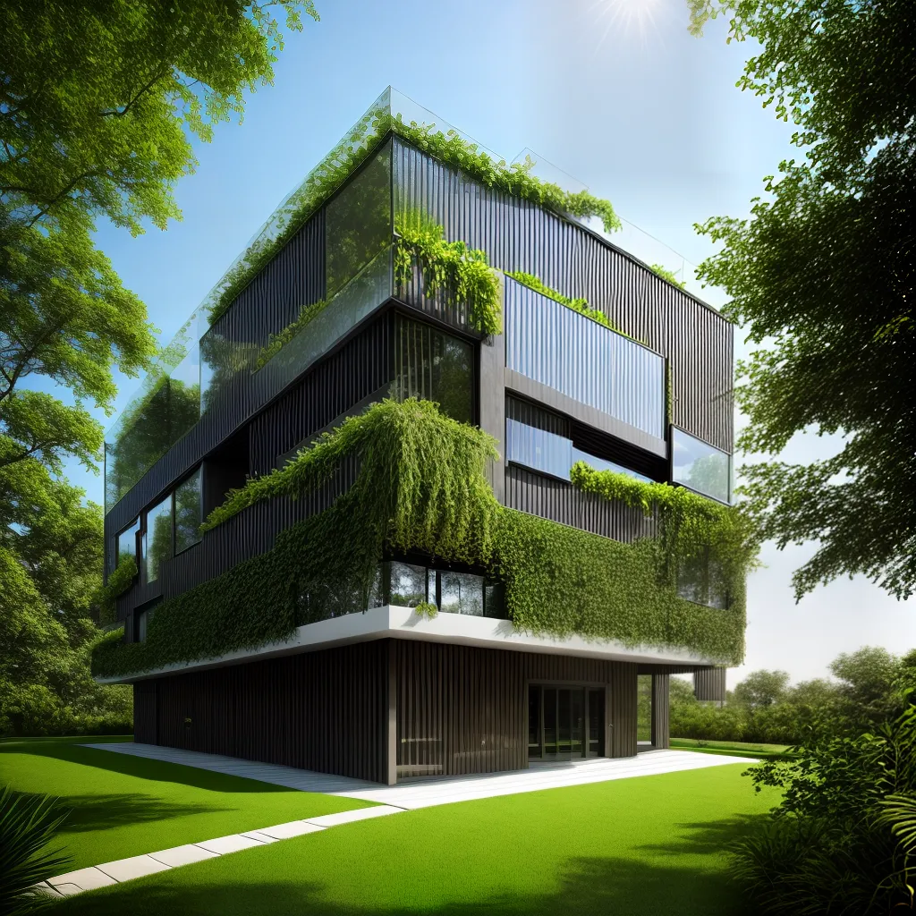 arquitetura natureza fachada folha integracao