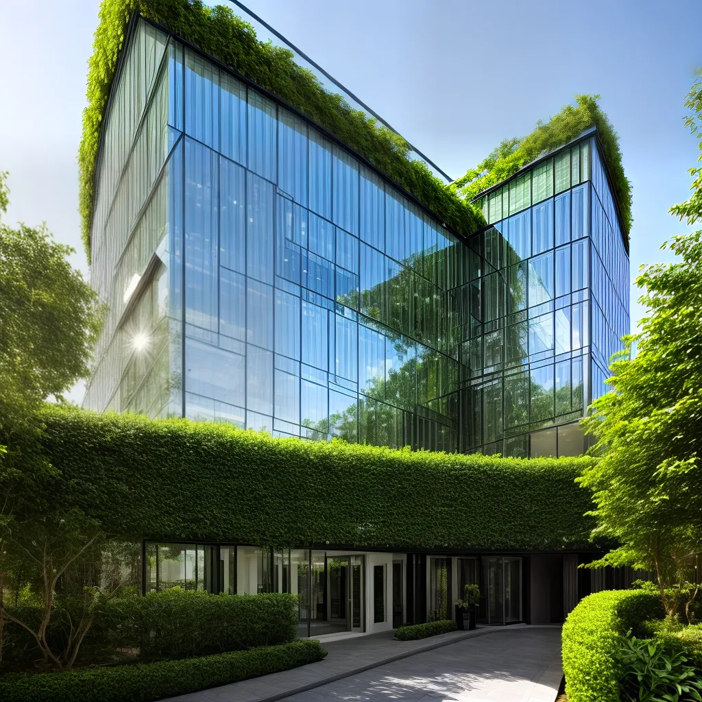 arquitetura natureza estrutura vidro