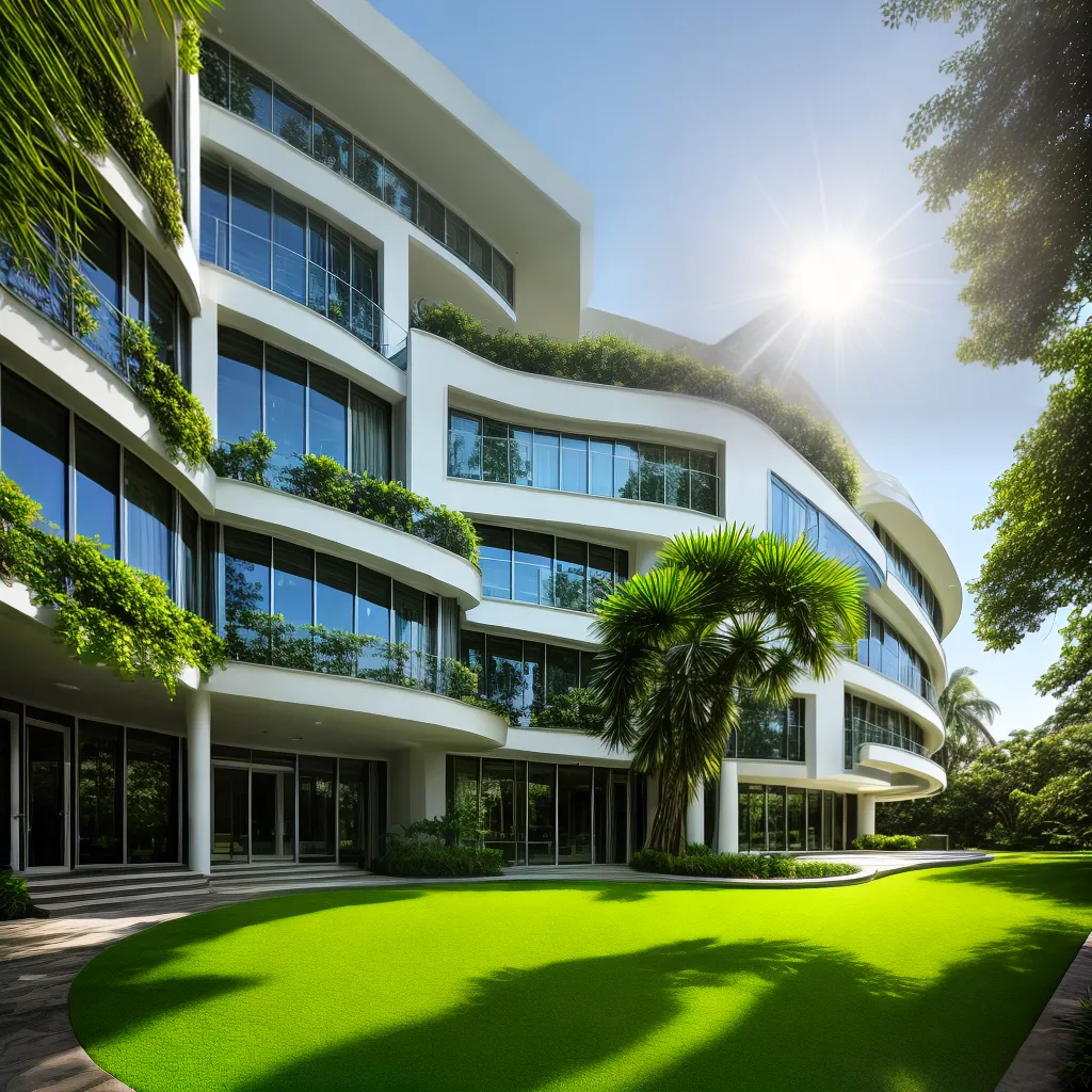 arquitetura natureza verde luz sombra