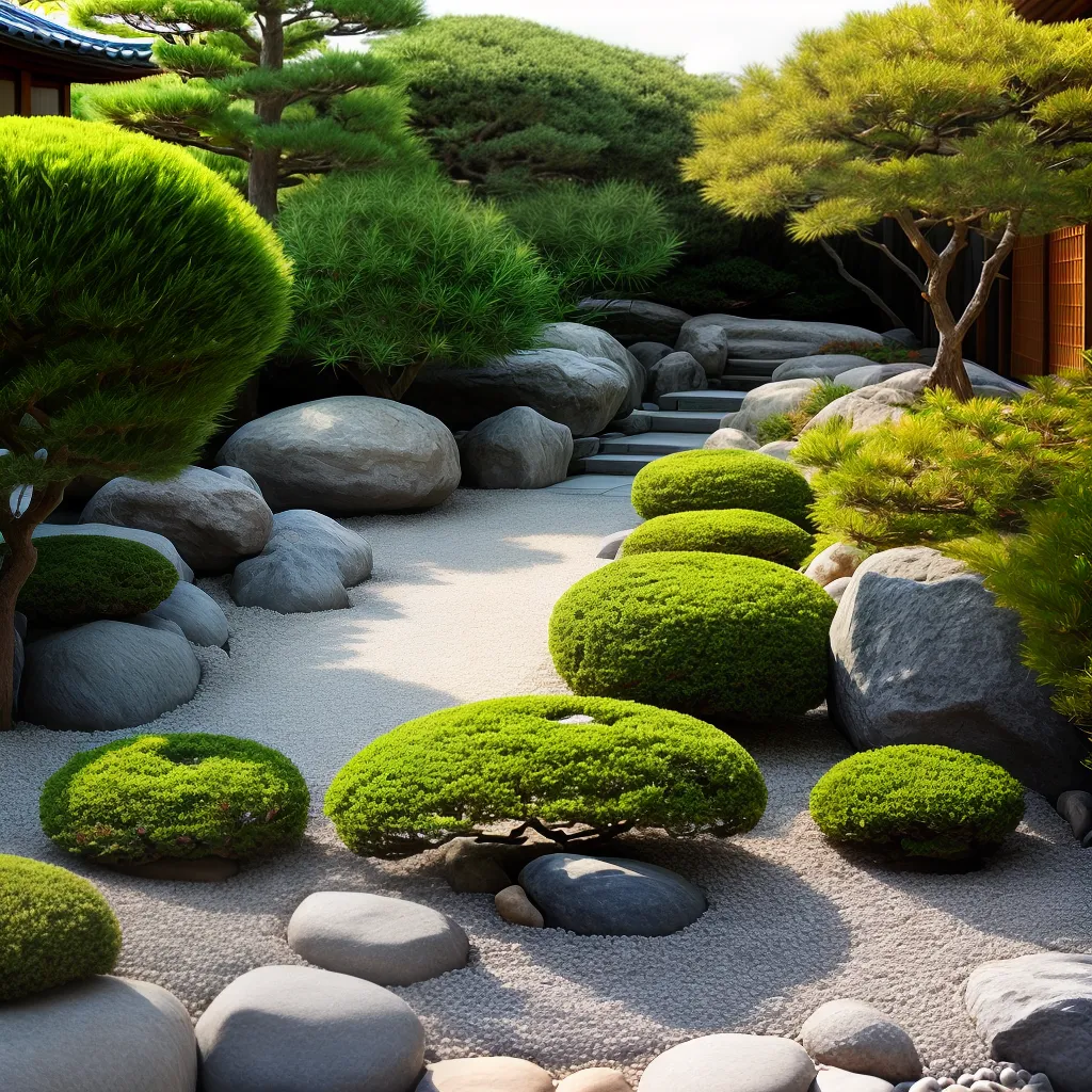 jardim japones sereno lanterna bonsai jardim japones sereno lanterna bonsai