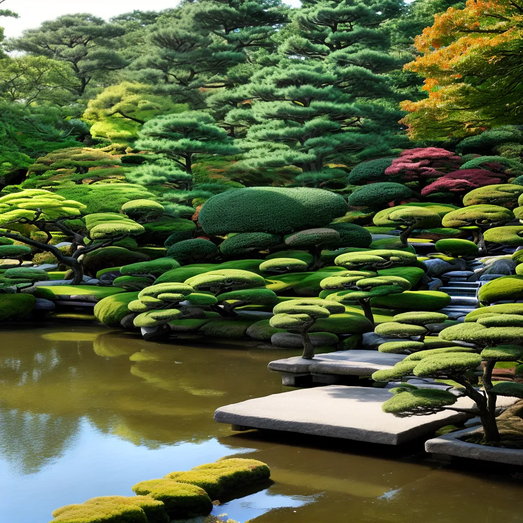 jardim japones bonsai ponte pond jardim japones bonsai ponte pond