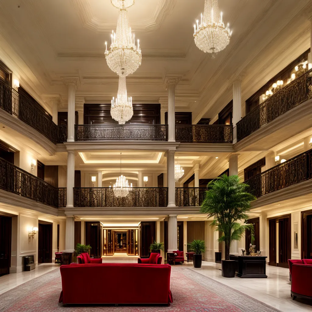 lobby hotel luxuoso janelas vista lobby hotel luxuoso janelas vista