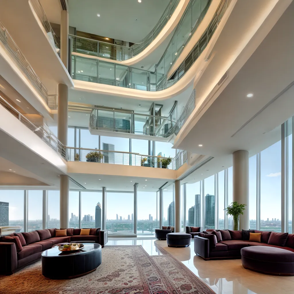 lobby hotel moderno luxo vista cidade lobby hotel moderno luxo vista cidade