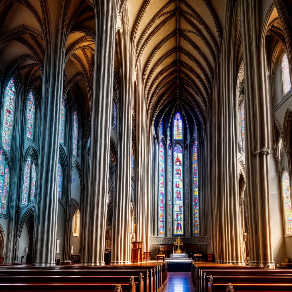 igreja majestosa esplendor divino arquitetura
