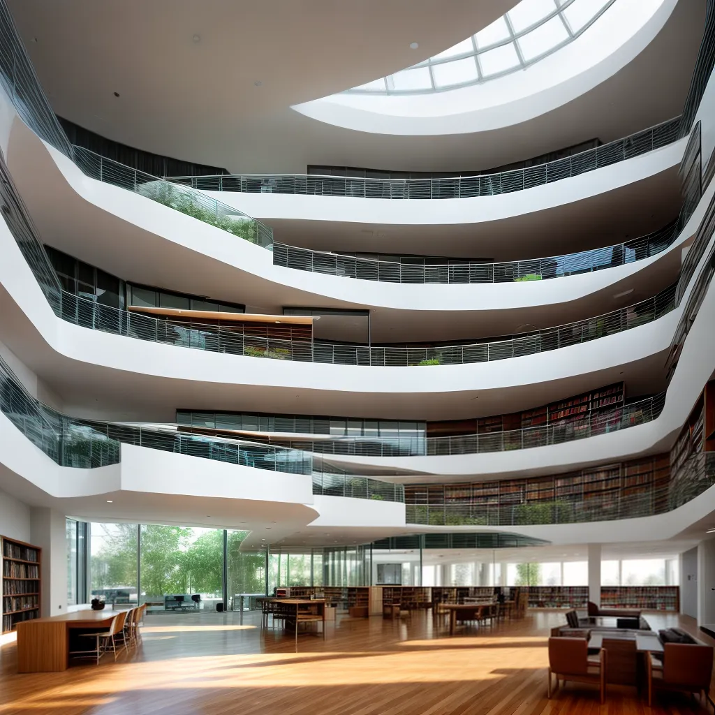 biblioteca moderna janelas livros estudo 1