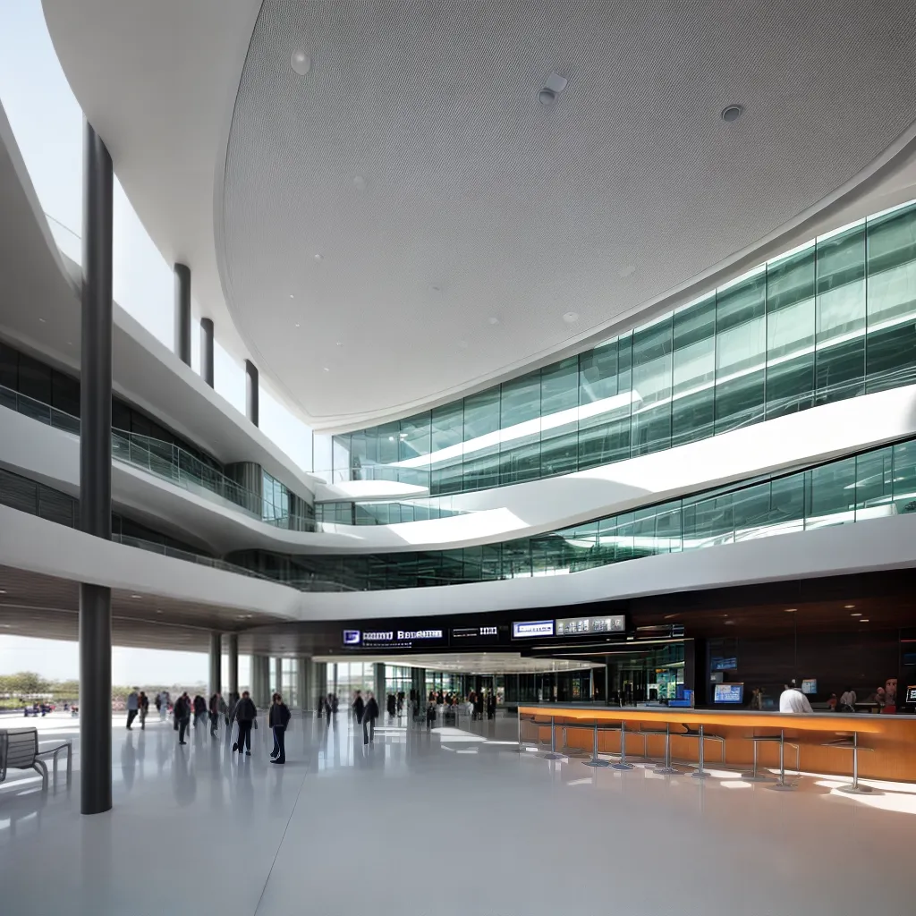 terminal aeroporto design moderno terminal aeroporto design moderno