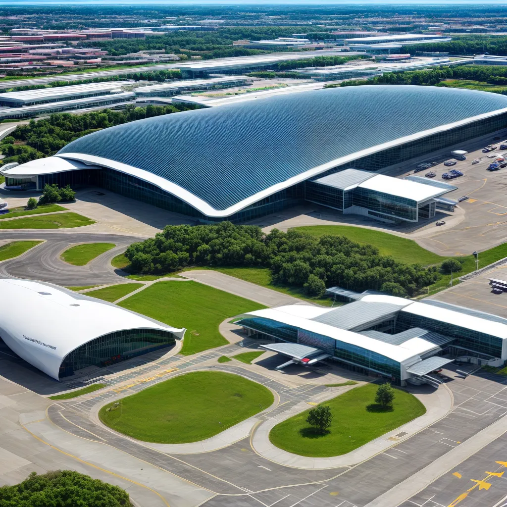aeroporto moderno arquitetura eficiente aeroporto moderno arquitetura eficiente